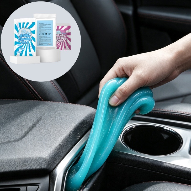 Seat Cleaner Fabric - Gel Mágico para Limpeza de Carros,