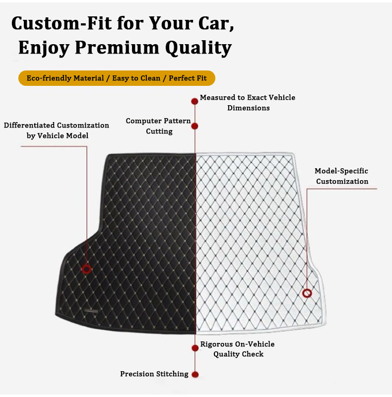 Tapetes de Porta-Malas Traseir - Leather Cleaner Interior avaliação e preço