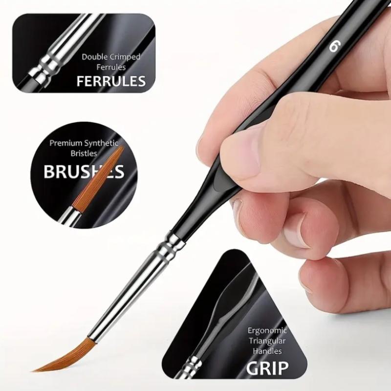 【B】Conjunto de pincéis de pint - Detailing Brush Set avaliação e preço