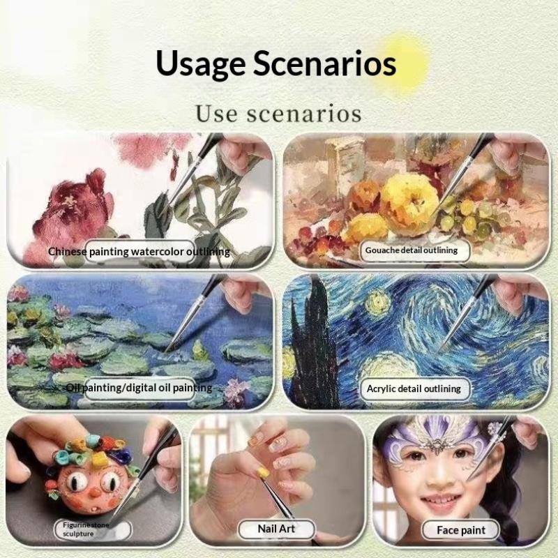 【B】Conjunto de pincéis de pint - Detailing Brush Set avaliação e preço
