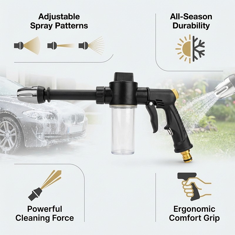 Pistola de Lavagem de Carros d - Pressure Washer Foam Gun avaliação e preço