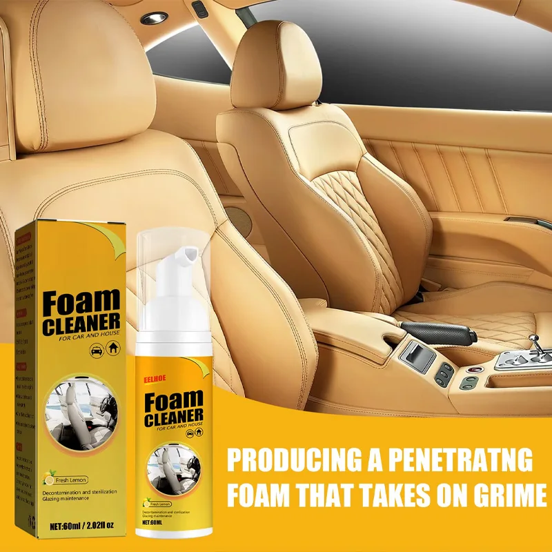 Limpador de espuma multiuso, 1 - Leather Cleaner Interior avaliação e preço